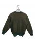 Yves Saint Laurent (イヴサンローラン) クルーネックニット グリーン サイズ:　：5000円