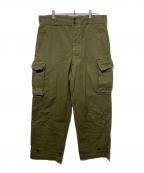 French Militaryフレンチミリタリー）の古着「M-47フィールドパンツ」｜グリーン