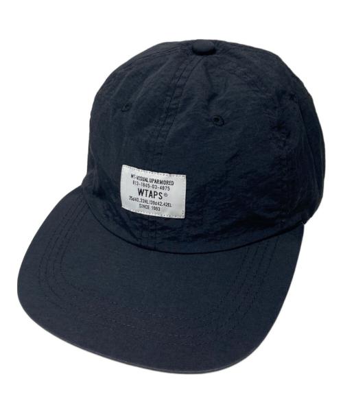 WTAPS（ダブルタップス）WTAPS (ダブルタップス) Nylon. Tussah. Specキャップ ブラックの古着・服飾アイテム