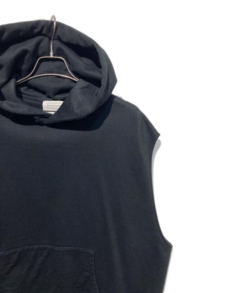 MARKAWARE（マーカウェア）MARKAWARE (マーカウェア) NO-SLEEVE HUGE PARKA ブラック サイズ:1の古着・服飾アイテム