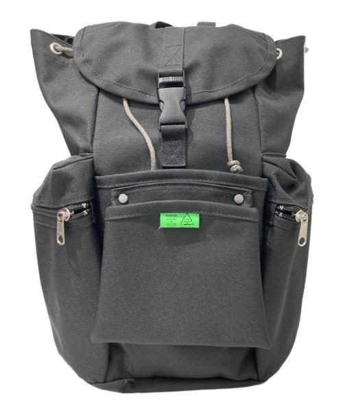 PORTER（ポーター）PORTER (ポーター) UNIONリュックサック ブラックの古着・服飾アイテム