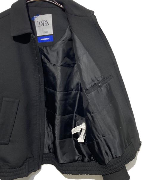 ZARA（ザラ）ZARA (ザラ) ADER error (アーダーエラー) オーバーサイズボンバージャケット ブラック サイズ:Sの古着・服飾アイテム