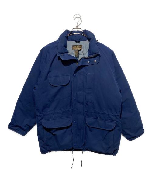 Eddie Bauer（エディーバウアー）Eddie Bauer (エディーバウアー) グースダウンジャケット ネイビー サイズ:Lの古着・服飾アイテム