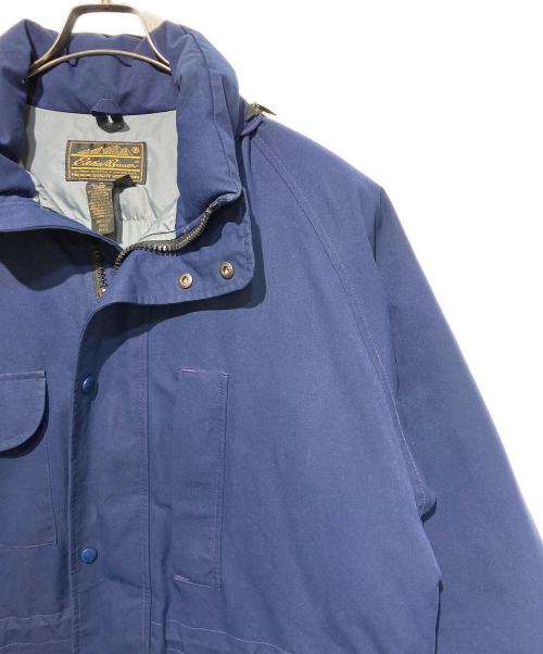 Eddie Bauer（エディーバウアー）Eddie Bauer (エディーバウアー) グースダウンジャケット ネイビー サイズ:Lの古着・服飾アイテム
