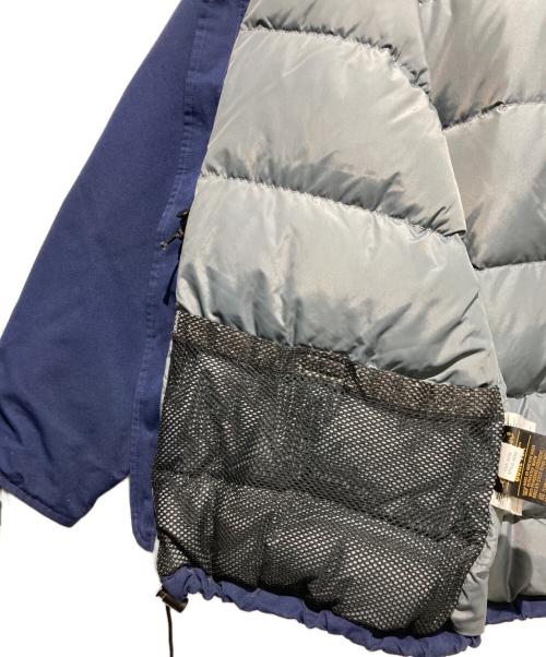 Eddie Bauer（エディーバウアー）Eddie Bauer (エディーバウアー) グースダウンジャケット ネイビー サイズ:Lの古着・服飾アイテム