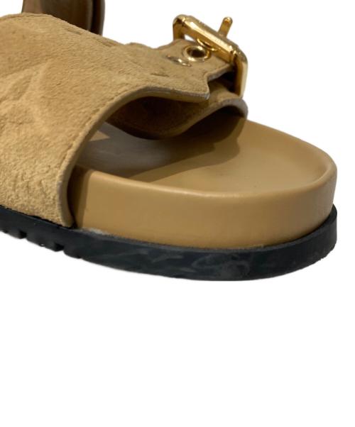 LOUIS VUITTON（ルイ ヴィトン）LOUIS VUITTON (ルイ ヴィトン) ボンディア サンダル ベージュ サイズ:37の古着・服飾アイテム