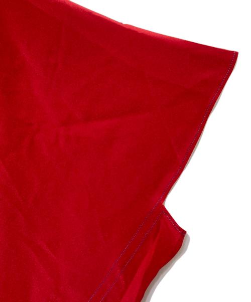 HERMES（エルメス）HERMES (エルメス) シルクブラウス レッド サイズ:42の古着・服飾アイテム