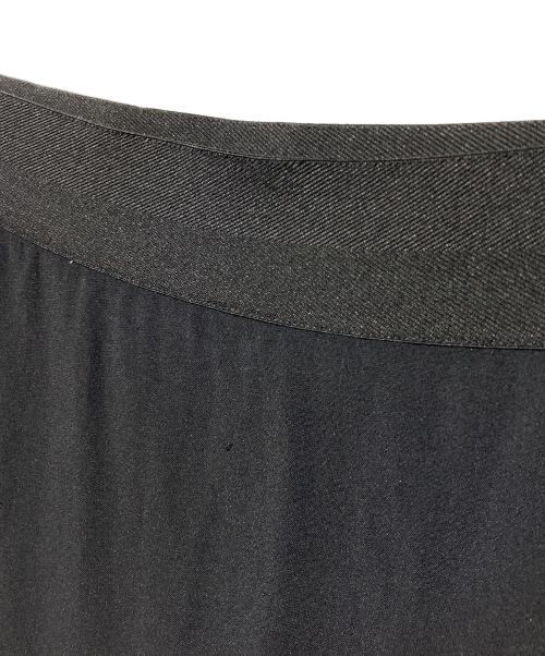HELMUT LANG（ヘルムートラング）HELMUT LANG (ヘルムートラング) カットフロングスカート ブラック サイズ:Sの古着・服飾アイテム