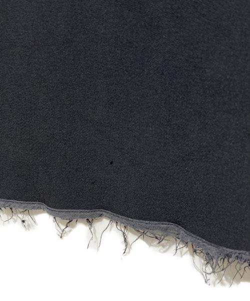 HELMUT LANG（ヘルムートラング）HELMUT LANG (ヘルムートラング) カットフロングスカート ブラック サイズ:Sの古着・服飾アイテム