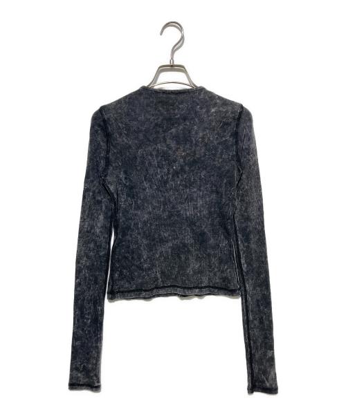 DIESEL（ディーゼル）DIESEL (ディーゼル) Dメタルロゴカットソー グレー サイズ:Sの古着・服飾アイテム