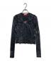 DIESEL（ディーゼル）の古着「Dメタルロゴカットソー」｜グレー