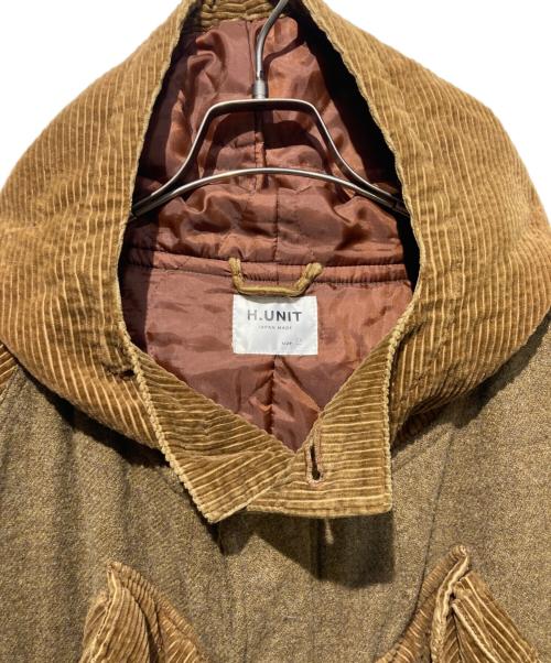 H.UNIT（エイチユニット）H.UNIT (エイチユニット) シンサレートコーデュロイジャケット ブラウン サイズ:2の古着・服飾アイテム