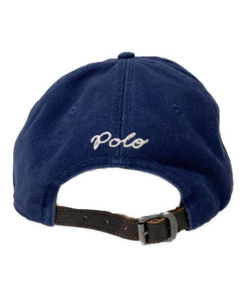 POLO RALPH LAUREN（ポロ・ラルフローレン）POLO RALPH LAUREN (ポロ・ラルフローレン) キャップ ブルーの古着・服飾アイテム
