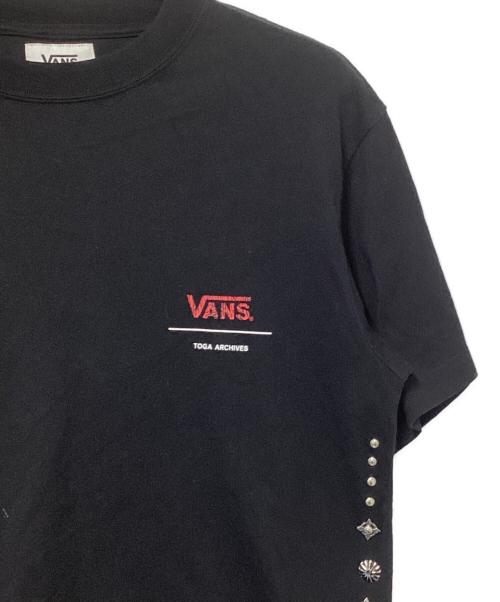 VANS（ヴァンズ）VANS (ヴァンズ) TOGA ARCHIVES (トーガアーカイブス) Studs T-shirts ブラック サイズ:Mの古着・服飾アイテム