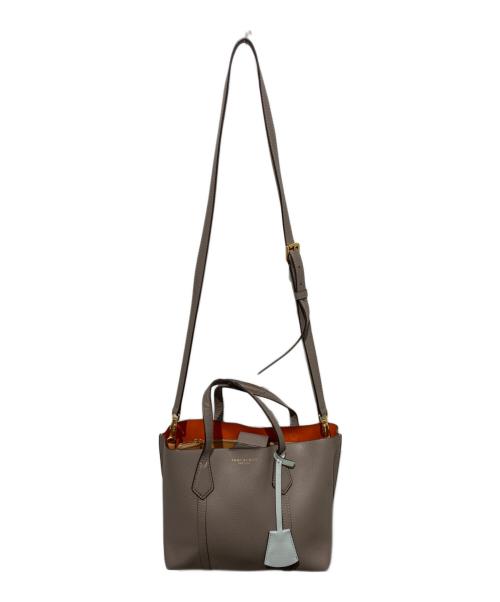 TORY BURCH（トリーバーチ）TORY BURCH (トリーバーチ) 2WAYバッグ グレージュの古着・服飾アイテム