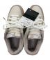 中古・古着 NIKE (ナイキ) Dunk Low Men's Suede & Canvas ローカットスニーカー アイボリー×グレー サイズ:23㎝ 未使用品：5000円
