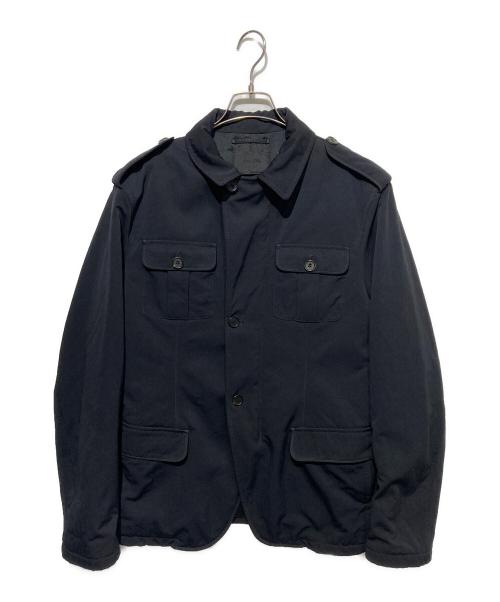PRADA（プラダ）PRADA (プラダ) 中綿ミリタリージャケット ブラック サイズ:52の古着・服飾アイテム