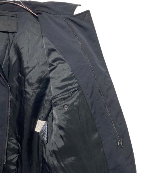 PRADA（プラダ）PRADA (プラダ) 中綿ミリタリージャケット ブラック サイズ:52の古着・服飾アイテム