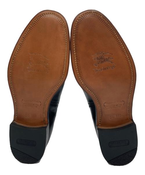 Burberry's（バーバリー）Burberry's (バーバリーズ) ベルテッドブーツ ブラック サイズ:26EEEの古着・服飾アイテム