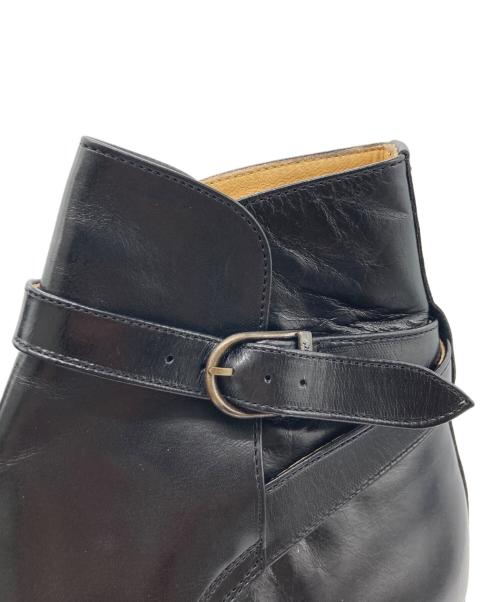 Burberry's（バーバリー）Burberry's (バーバリーズ) ベルテッドブーツ ブラック サイズ:26EEEの古着・服飾アイテム