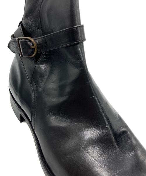 Burberry's（バーバリー）Burberry's (バーバリーズ) ベルテッドブーツ ブラック サイズ:26EEEの古着・服飾アイテム