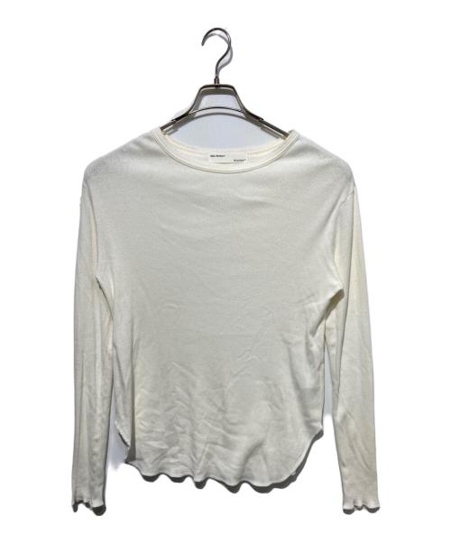 L'appartement（アパルトモン）L'Appartement (アパルトモン) RIB LONGSLEEVE T-SHIRT ホワイト サイズ:Freeの古着・服飾アイテム