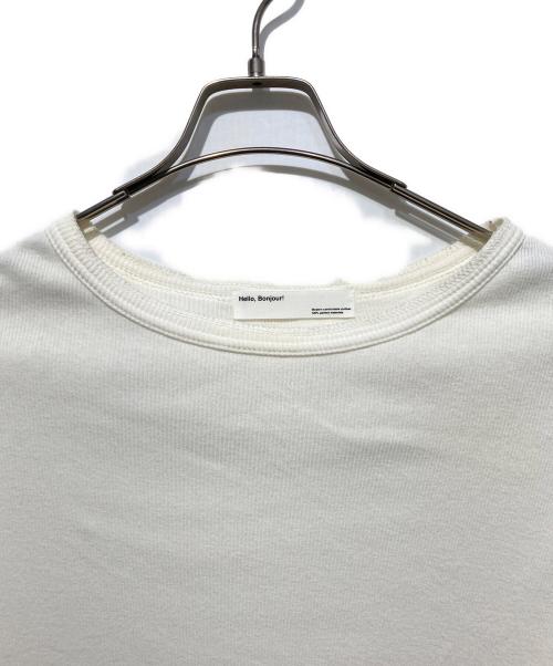 L'appartement（アパルトモン）L'Appartement (アパルトモン) RIB LONGSLEEVE T-SHIRT ホワイト サイズ:Freeの古着・服飾アイテム