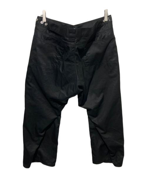ANREALAGE（アンリアレイジ）ANREALAGE (アンリアレイジ) anseason レイヤードパンツ ブラック サイズ:48の古着・服飾アイテム