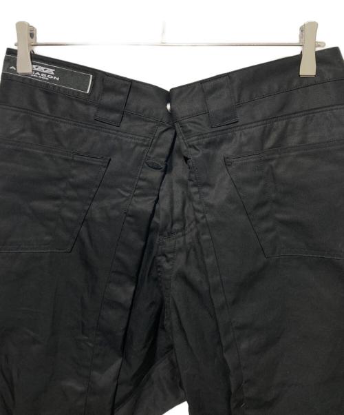 ANREALAGE（アンリアレイジ）ANREALAGE (アンリアレイジ) anseason レイヤードパンツ ブラック サイズ:48の古着・服飾アイテム