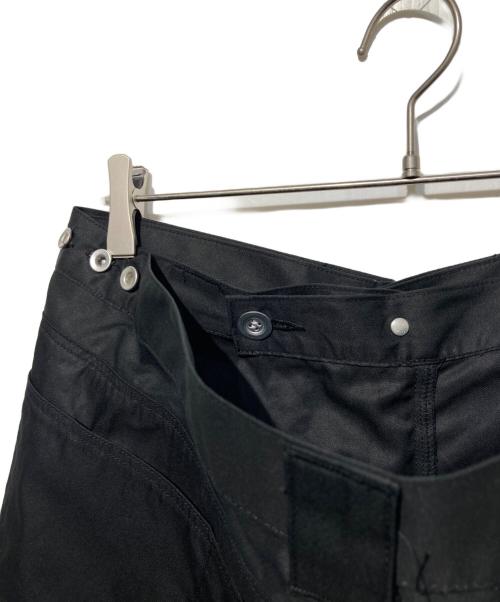 ANREALAGE（アンリアレイジ）ANREALAGE (アンリアレイジ) anseason レイヤードパンツ ブラック サイズ:48の古着・服飾アイテム