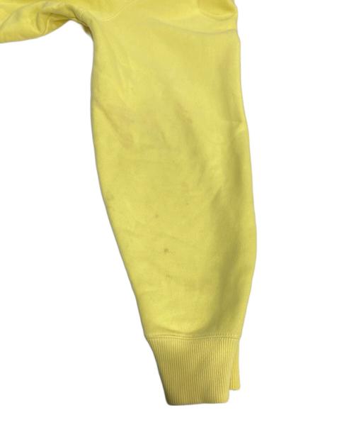 stussy（ステューシー）stussy (ステューシー) プルオーバーパーカー イエロー サイズ:Mの古着・服飾アイテム