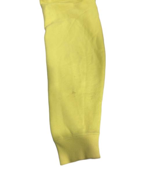 stussy（ステューシー）stussy (ステューシー) プルオーバーパーカー イエロー サイズ:Mの古着・服飾アイテム