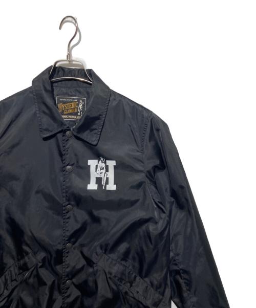 Hysteric Glamour（ヒステリックグラマー）Hysteric Glamour (ヒステリックグラマー) ロングコーチジャケット ブラック サイズ:FREEの古着・服飾アイテム