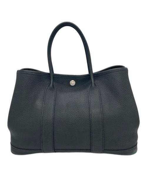 HERMES（エルメス）HERMES (エルメス) ガーデンパーティTPMトートバッグ ブラックの古着・服飾アイテム