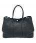 HERMES (エルメス) ガーデンパーティTPMトートバッグ ブラック：250000円