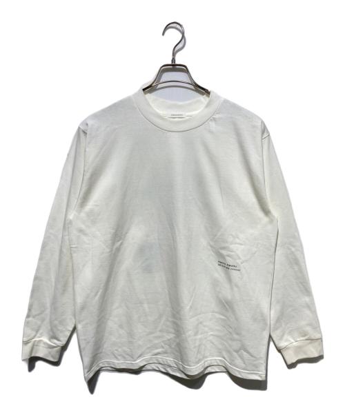 HERALBONY（ヘラルボニー）HERALBONY (ヘラルボニー) ロングスリーブTシャツ 井口直人 タイプB ホワイト サイズ:Ｌの古着・服飾アイテム