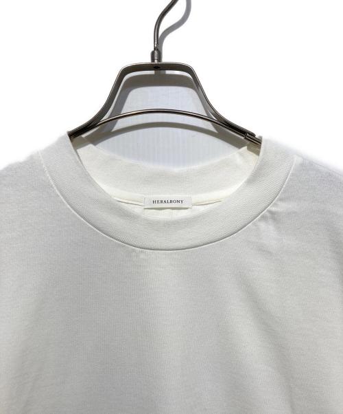 HERALBONY（ヘラルボニー）HERALBONY (ヘラルボニー) ロングスリーブTシャツ 井口直人 タイプB ホワイト サイズ:Ｌの古着・服飾アイテム