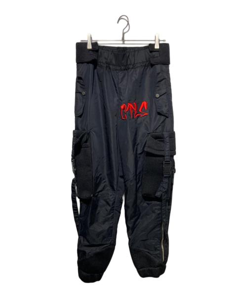CVTVLIST（カタリスト）CVTVLIST (カタリスト) ナイロンカーゴパンツ ブラック サイズ:1の古着・服飾アイテム