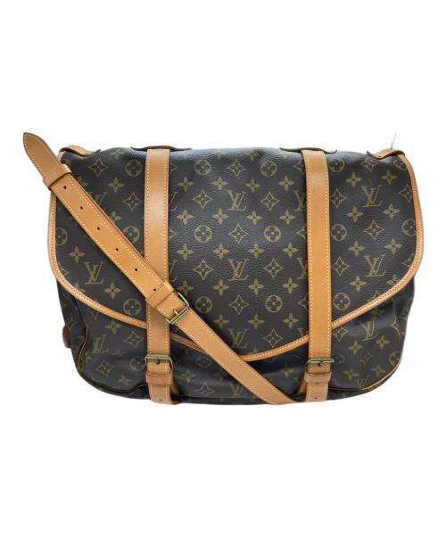 LOUIS VUITTON（ルイ ヴィトン）LOUIS VUITTON (ルイ ヴィトン) ソミュール43ショルダーバッグ ブラウンの古着・服飾アイテム