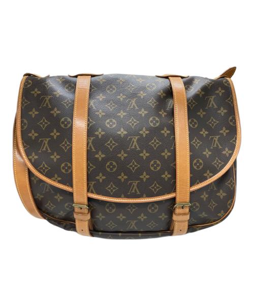 LOUIS VUITTON（ルイ ヴィトン）LOUIS VUITTON (ルイ ヴィトン) ソミュール43ショルダーバッグ ブラウンの古着・服飾アイテム