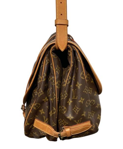 LOUIS VUITTON（ルイ ヴィトン）LOUIS VUITTON (ルイ ヴィトン) ソミュール43ショルダーバッグ ブラウンの古着・服飾アイテム