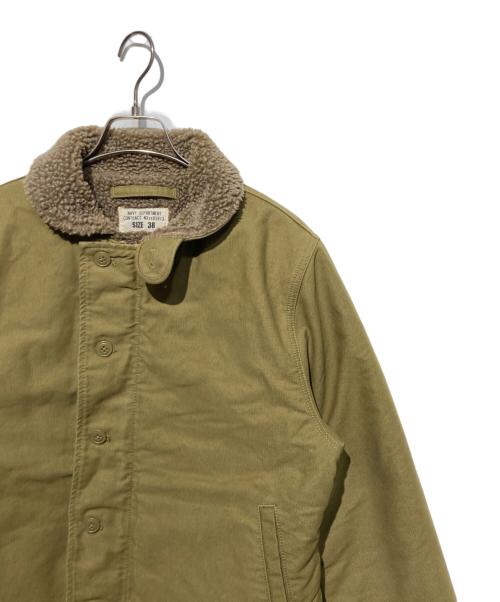 waiper（ワイパー）waiper (ワイパー) N-1デッキジャケット オリーブ サイズ:38の古着・服飾アイテム
