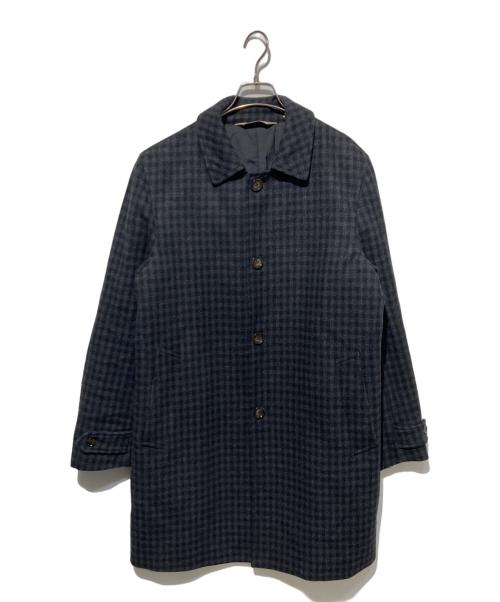 ASPESI（アスペジ）ASPESI (アスペジ) シンサレートライナーバルカラーコート ネイビー サイズ:Lの古着・服飾アイテム