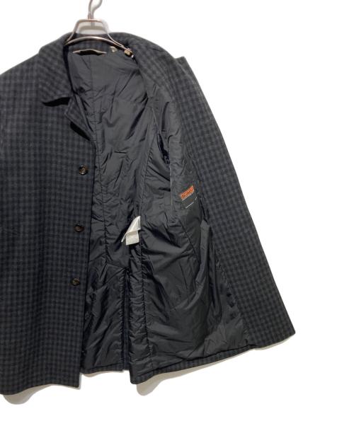 ASPESI（アスペジ）ASPESI (アスペジ) シンサレートライナーバルカラーコート ネイビー サイズ:Lの古着・服飾アイテム