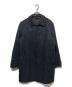 ASPESI（アスペジ）の古着「シンサレートライナーバルカラーコート」｜ネイビー