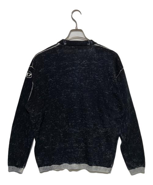 DIESEL（ディーゼル）DIESEL (ディーゼル) K-LARENCEカーディガン-B ブラック サイズ:Sの古着・服飾アイテム
