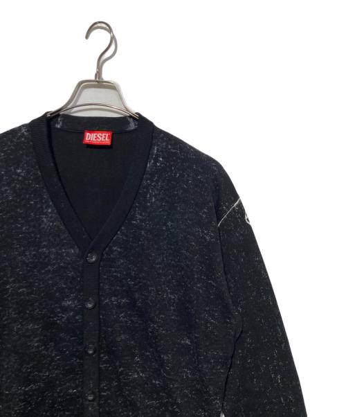 DIESEL（ディーゼル）DIESEL (ディーゼル) K-LARENCEカーディガン-B ブラック サイズ:Sの古着・服飾アイテム