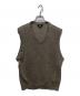 stussy（ステューシー）の古着「24SS LOOSE KNIT LINEN VEST」｜ベージュ