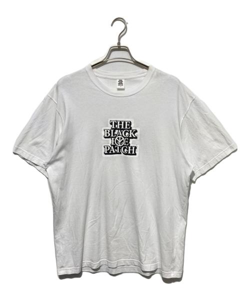 BlackEyePatch（ブラックアイパッチ）BlackEyePatch (ブラックアイパッチ) BABYLONE (バビロン) BABYLON OG LABEL TEE ホワイト サイズ:XLの古着・服飾アイテム