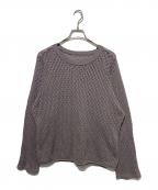 Maison Kinemaメゾン キネマ）の古着「メッシュニット」｜グレー